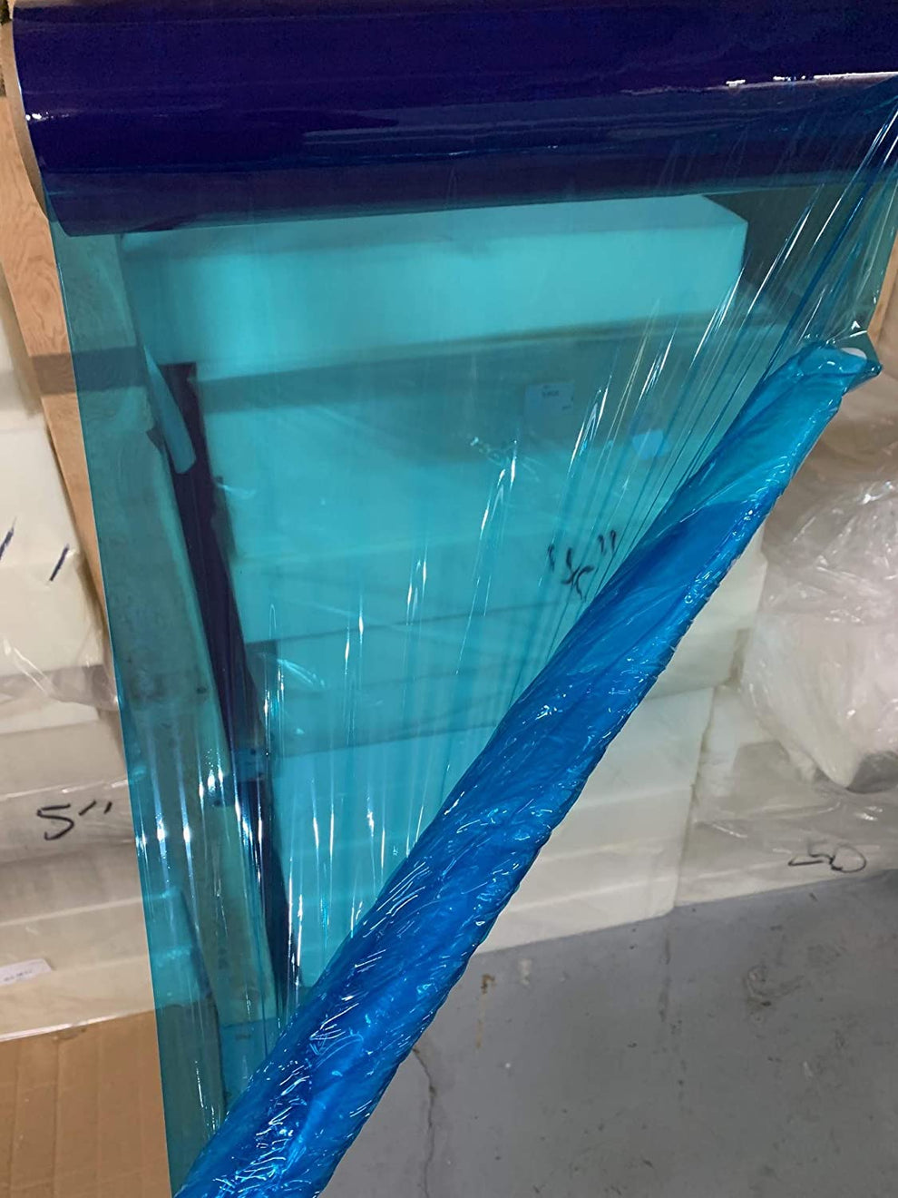 Upholstery First Option Cushion Wrap, Silk Film Easily Wrap & Install