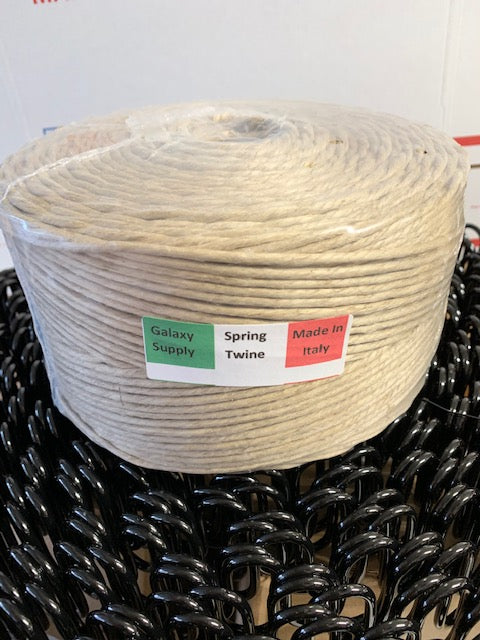 Upholstery Spring Twine Brown Color. Made In The Italy For Tying Spring