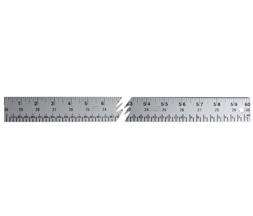 No. 802 - 60" Aluminum Straight Edge Ruler