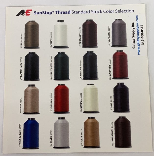 A&E LLC, Tex 90 Outdoor Threads, Sun Stop & UV Protect, 8 oz. Spool ...