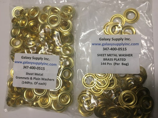 Grommets & Washers Size #2 = 3/8"