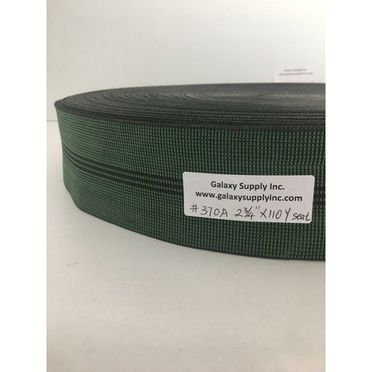 Upholstery Webbing --- Elastic Webbing 370A For Sofa Seat. 2-3/4" 50% Stretch