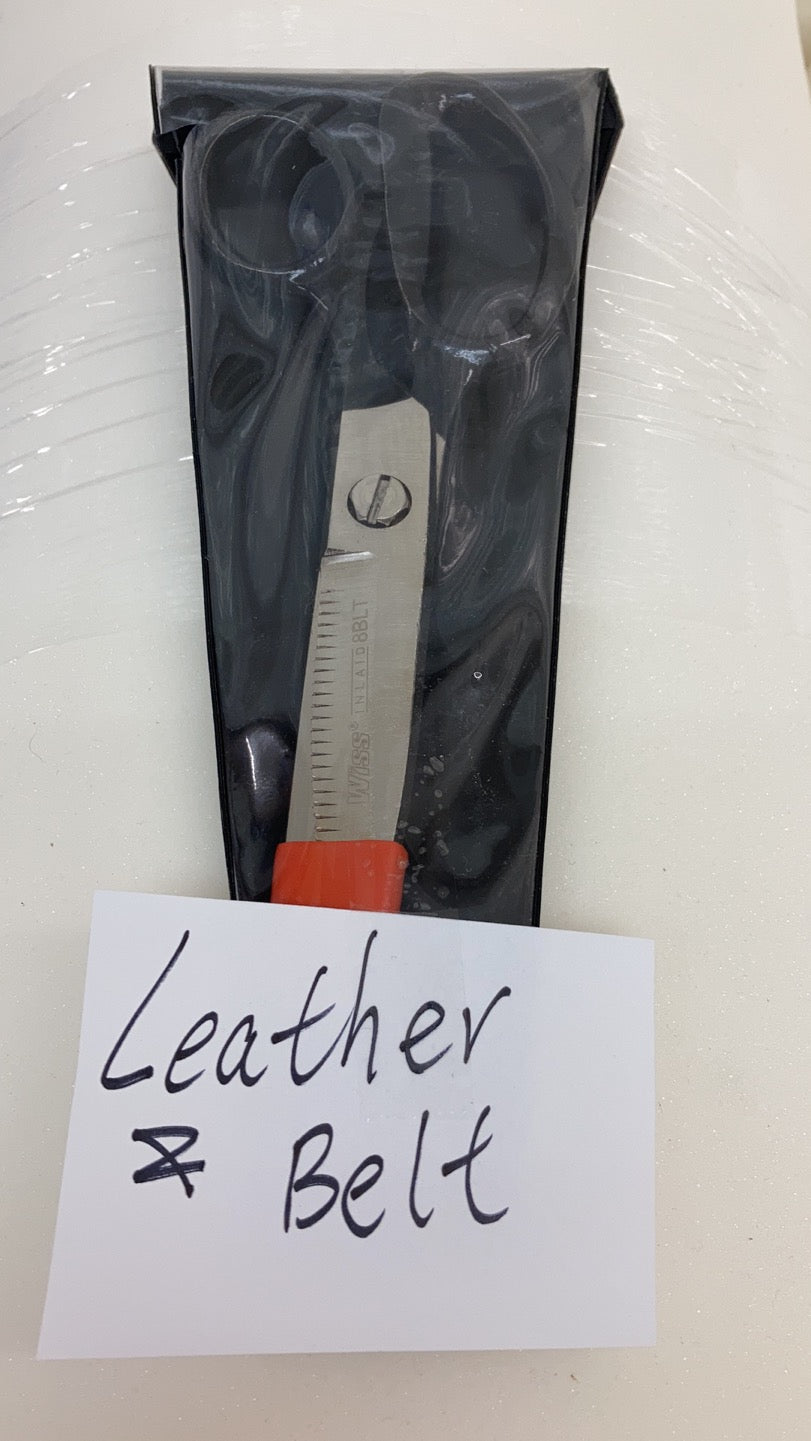 No. W8BLT - Wiss Leather & Belt Cutting Shears