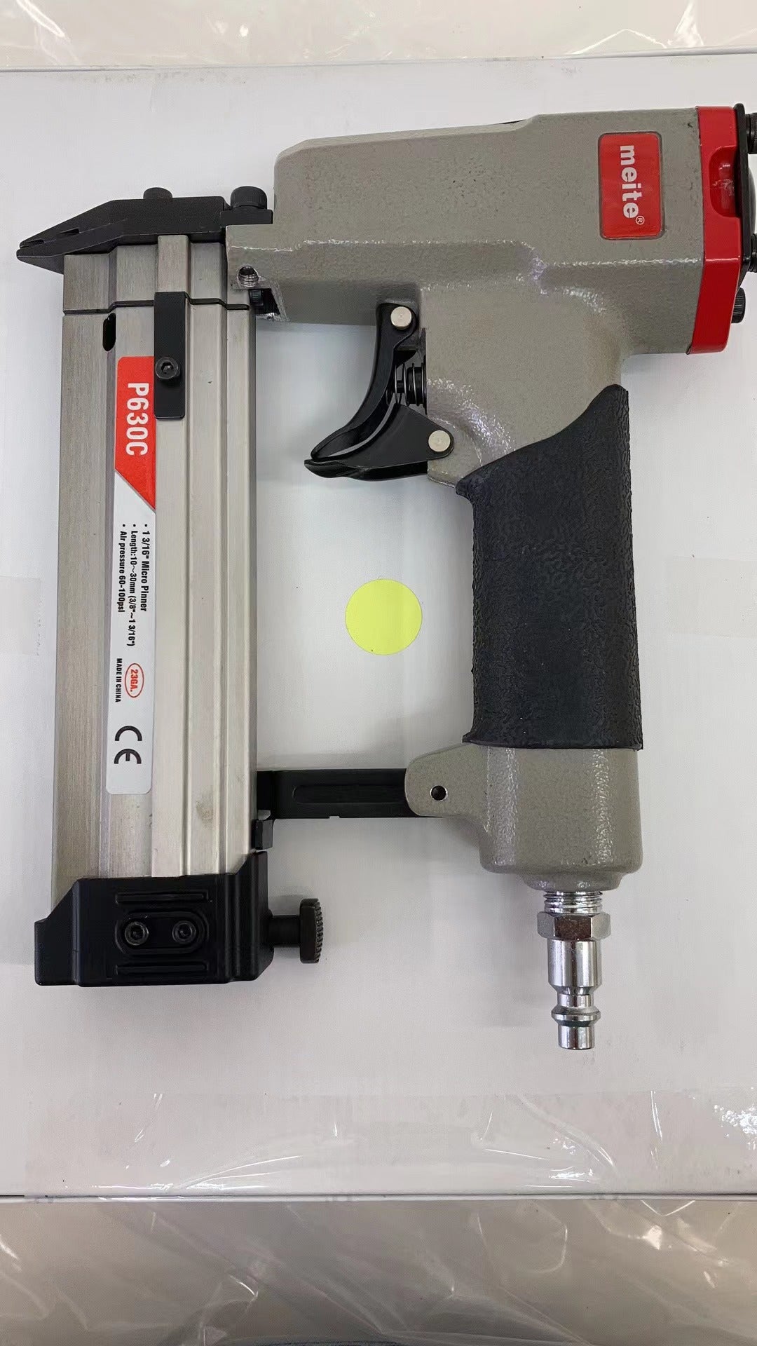 Headless Micro Pin Nailer P630C, 23 Gauge 3/8