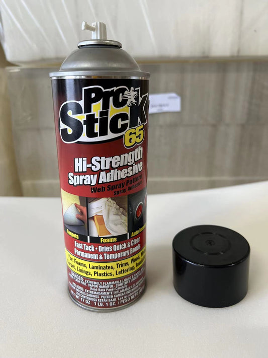 Pro Stick 65 Upholstery Spray Adhesive 17 oz. Web Spray Pattern with Adjustable nozzle